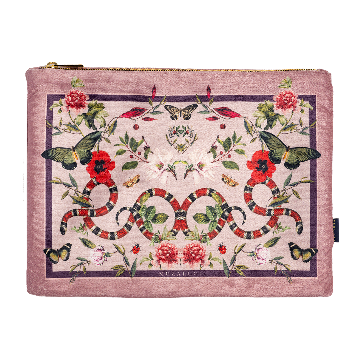 Pink Serpent Hand Bag