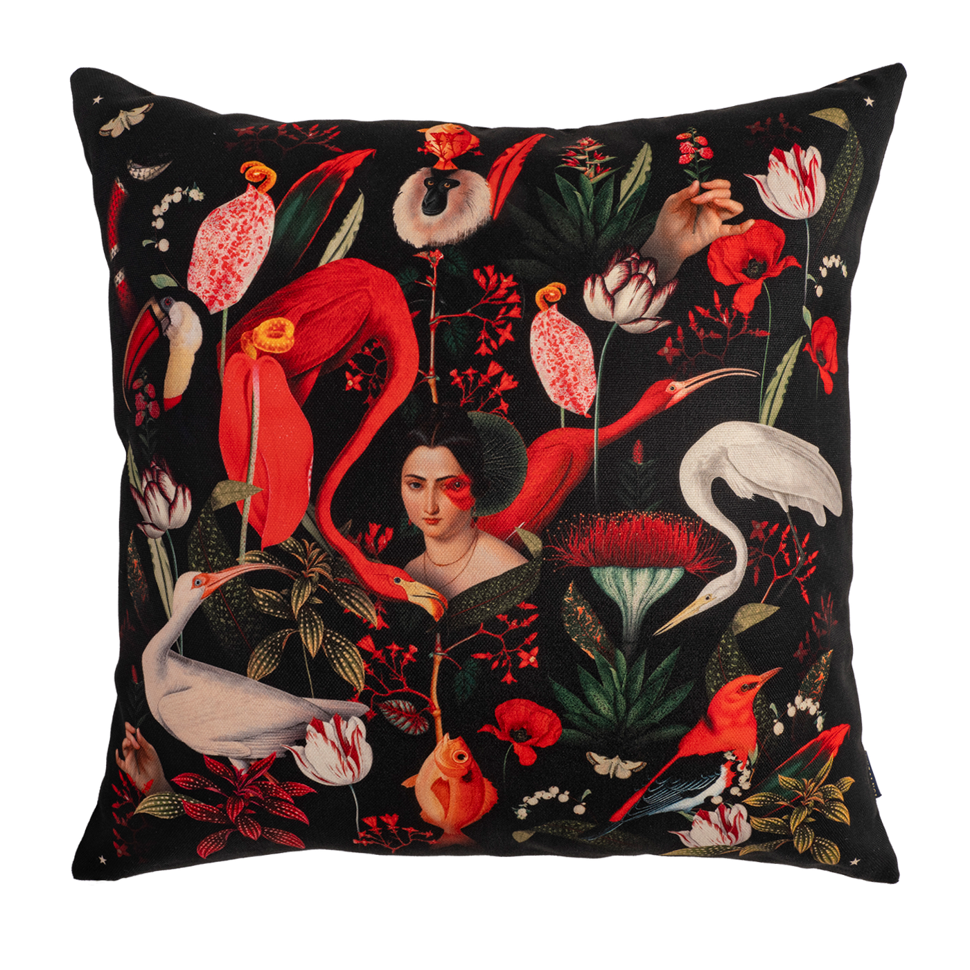 Cojin Red Jungle