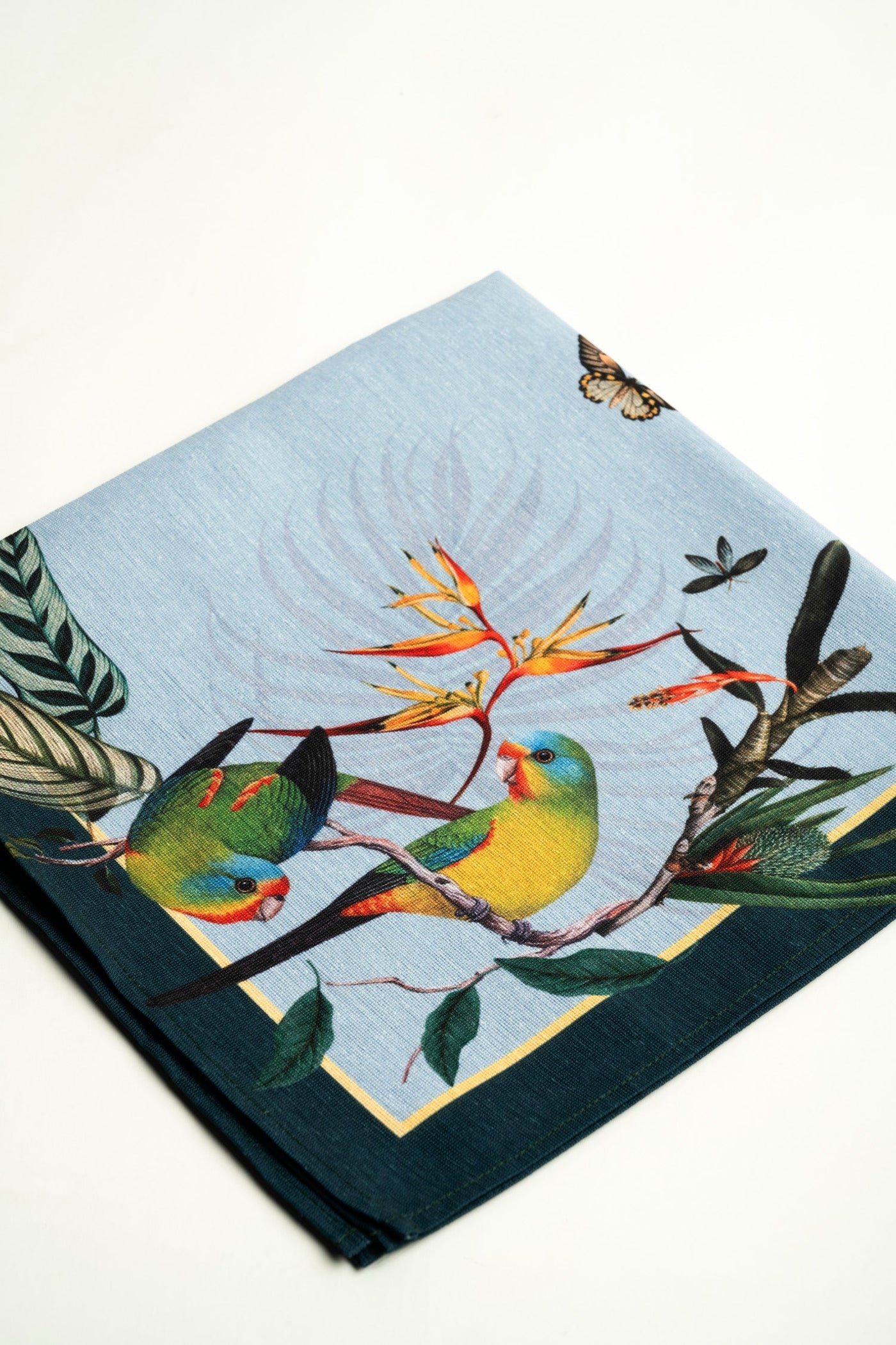 Servilleta Colombian Parrots Green