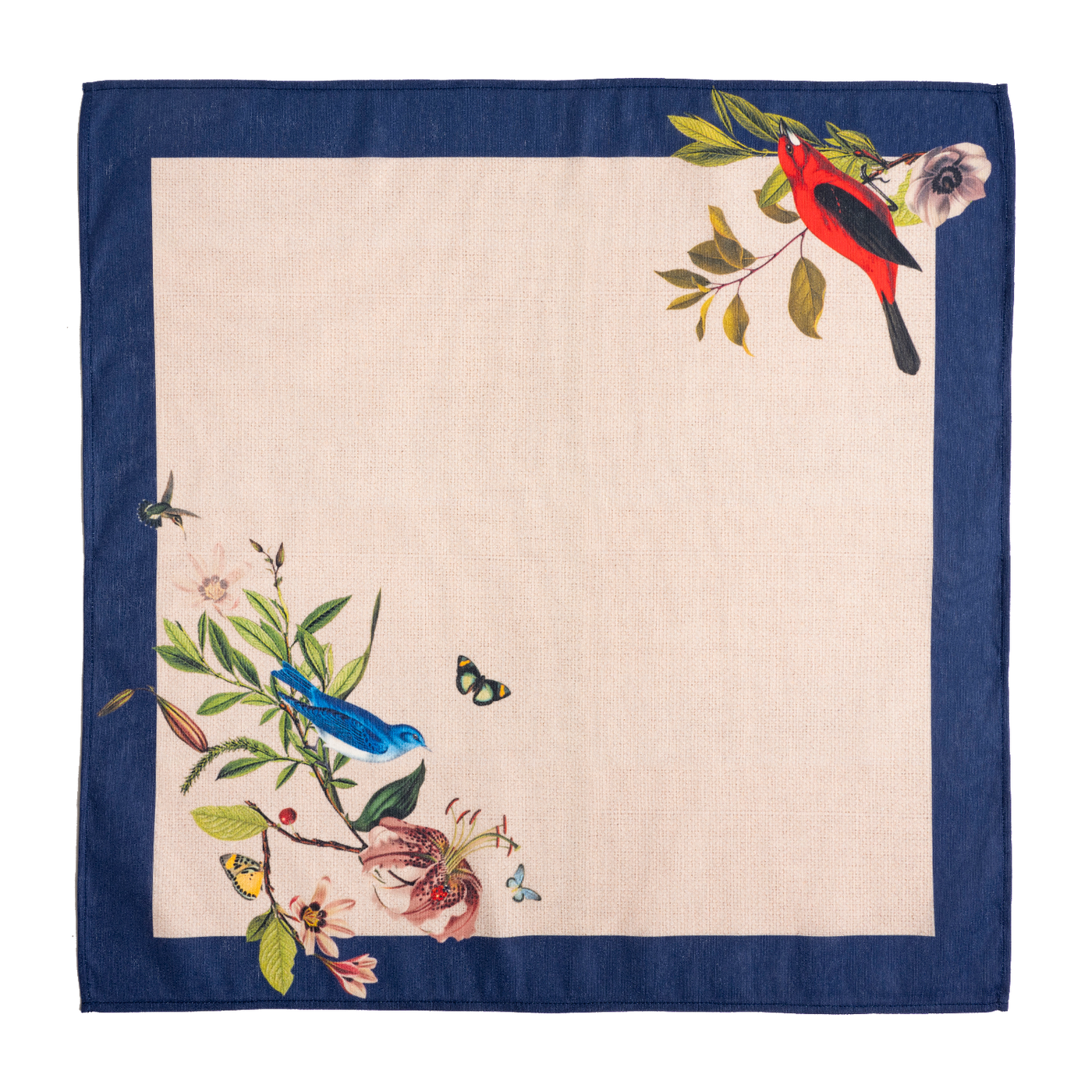 Servilleta Blue Wild Birds